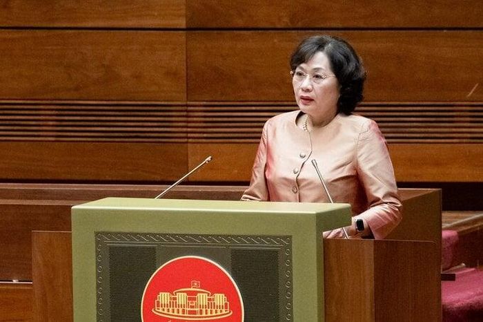  Thống đốc Ngân hàng Nhà nước Nguyễn Thị Hồng. 