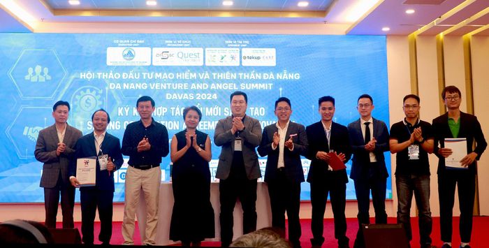 9 biên bản hợp tác đổi mới sáng tạo được ký kết trong khuôn khổ DAVAS 2024 diễn ra vào chiều 31-5.