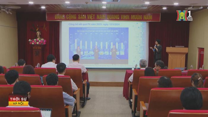 Hội nghị giới thiệu về Bộ chỉ số đổi mới sáng tạo cấp địa phương và khuyến nghị cho thành phố Hà Nội.