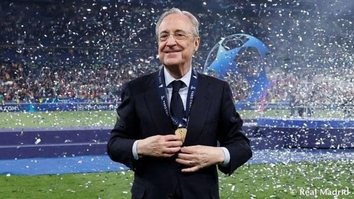 Chủ tịch Perez vô cùng tự hào về Real Madrid