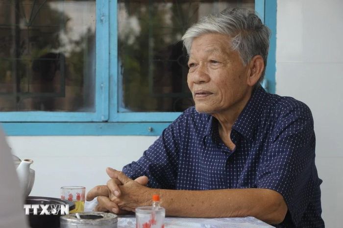  Anh hùng Lực lượng vũ trang nhân dân Nguyễn Văn Minh.(Ảnh: Đức Hạnh/TTXVN) 
