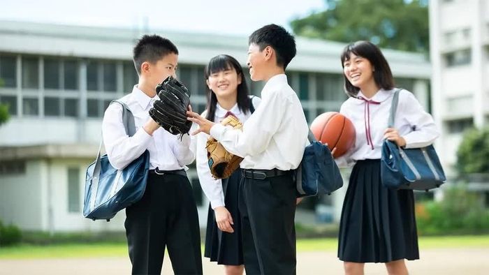 Nhiều học sinh THCS ở Nhật Bản không muốn kết hôn, sinh con sớm. Ảnh: Nippon.