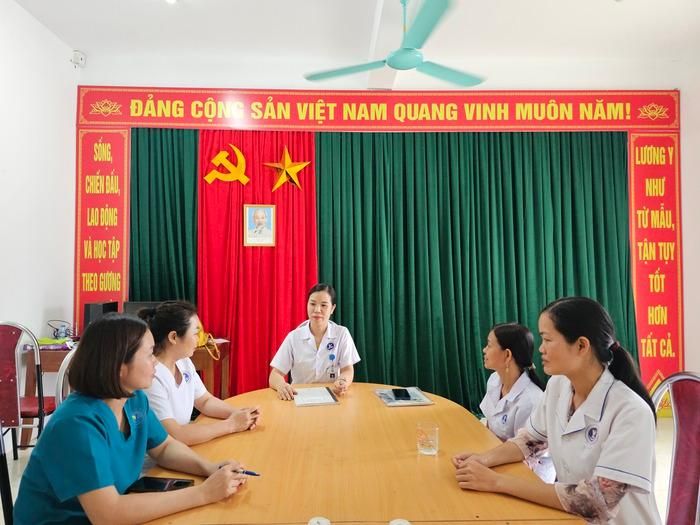 Trạm Y tế Thị trấn Yên Lập hiện nay có 6 nhân viên