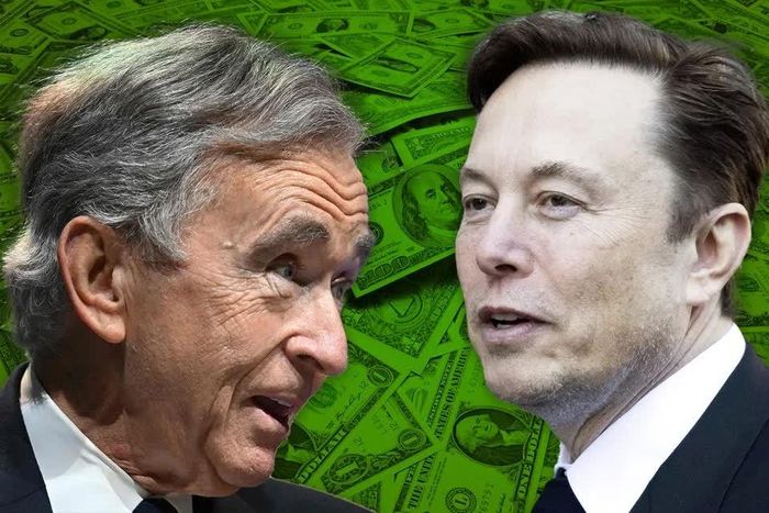Bernard Arnault vượt Elon Musk trở thành người giàu nhất thế giới. Ảnh: NYPost.