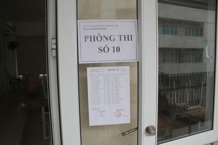  Cơ sở vật chất đảm bảo cho kỳ thi được diễn ra an toàn, khách quan (ảnh Trinh Phúc). 
