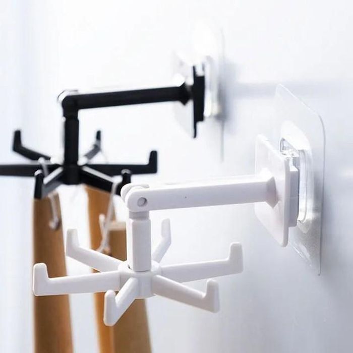 Các loại móc này thường được bố trí ở khu vực nhà bếp để treo cốc hay các dụng cụ làm bếp, khăn tay.