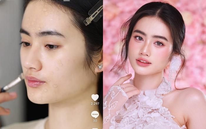 Cận cảnh mặt mộc của Hoa hậu Ý Nhi ở hiện tại.