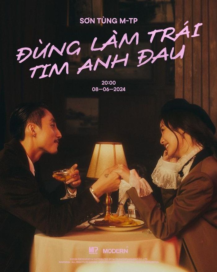 Hình ảnh giới thiệu MV "Đừng làm trái tim anh đau" của Sơn Tùng M-TP