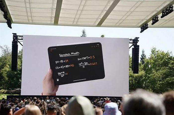iPadOS 18 được bổ sung ứng dụng Máy tính