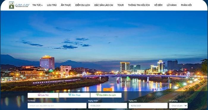  Cổng du lịch thông minh của du lịch Lào Cai. 