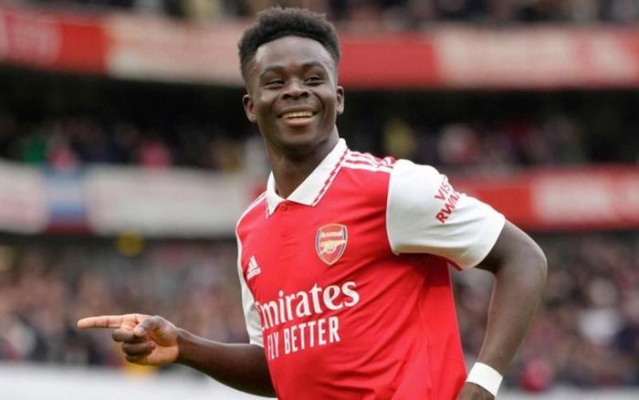  Bukayo Saka: Tiền đạo cánh phải 22 tuổi của tuyển Anh có giá 118,5 triệu Bảng 