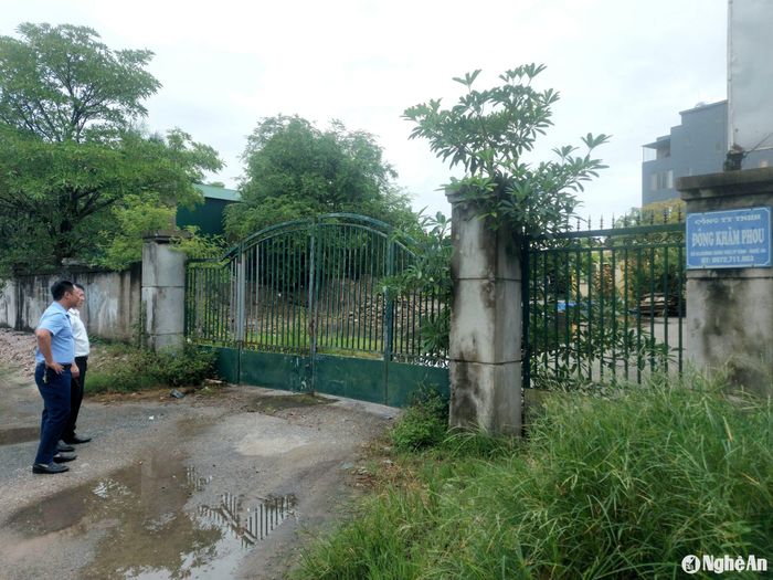 Khu đất của Trung tâm Dạy nghề chất lượng cao Việt Nhất đã được UBND tỉnh thu hồi bằng Quyết định số 171/QĐ-UBND ngày 24/5/2024. Ảnh: Nhật Lân