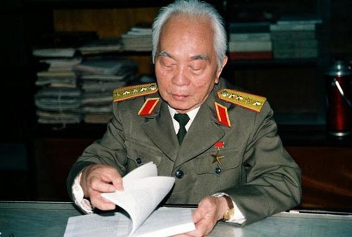 Đại tướng Võ Nguyên Giáp. Ảnh tư liệu