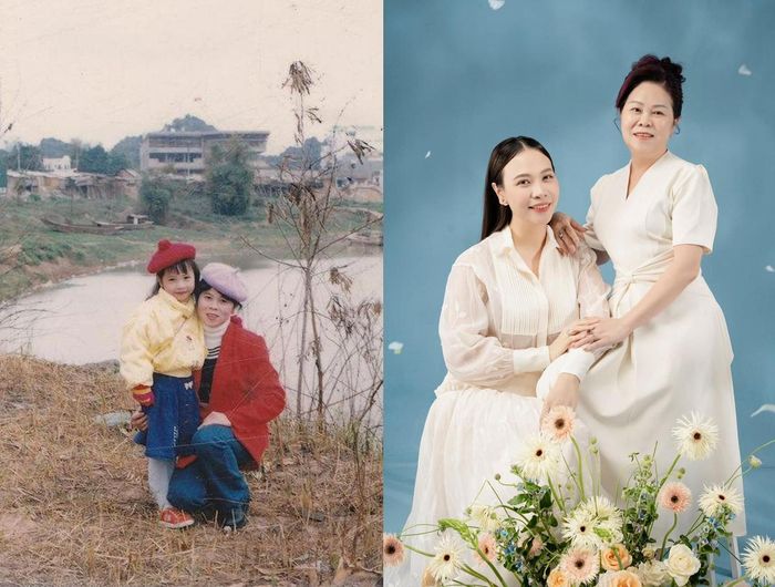 Bên cạnh đó, khán giả cũng thể hiện bất ngờ trước nhan sắc thời trẻ của mẹ vợ Cường Đô La. Bà sở hữu gương mặt ngũ quan hài hòa, ưu nhìn cùng làn da trắng mịn và nụ cười rạng rỡ.