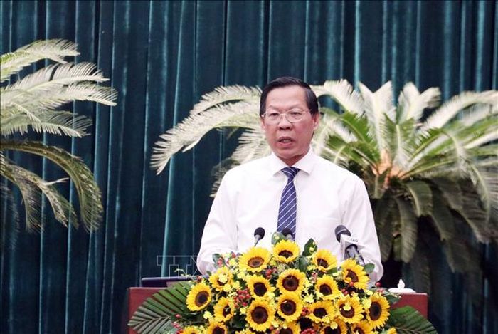 Chủ tịch UBND TP Hồ Chí Minh Phan Văn Mãi tiếp thu ý kiến và giải trình về Quy hoạch Thành phố Hồ Chí Minh thời kỳ 2021-20230, tầm nhìn đến năm 2050.