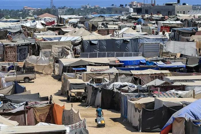 Ủy ban Đánh giá Nạn đói cho biết miền Nam Gaza “có thể sớm đạt đến đỉnh điểm và nhanh chóng dẫn đến nạn đói”. Ảnh: Eyad Baba/AFP.