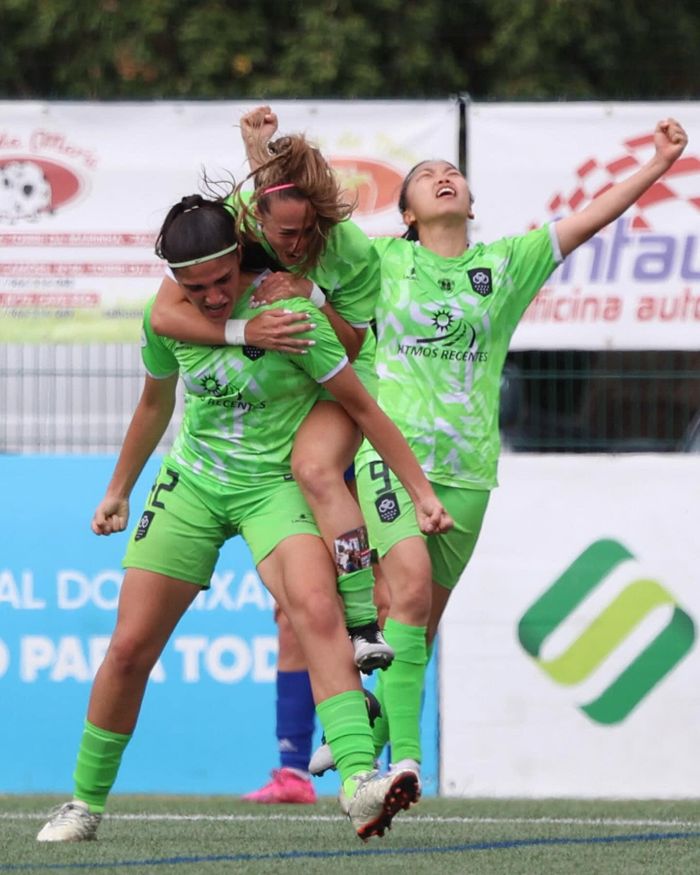 Quãng thời gian thi đấu tại Lank FC mang đến cho Huỳnh Như những trải nghiệm quý giá.Ảnh: FB nhân vật