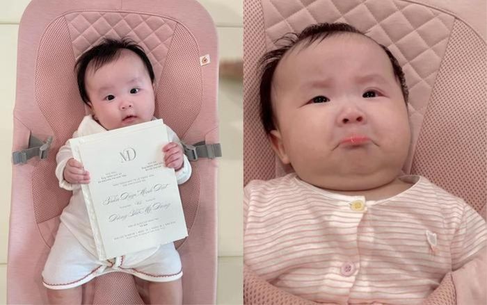 Sam hài hước đăng ảnh con gái mếu máo khi không được dự đám cưới Midu.