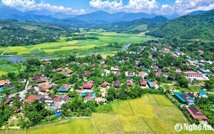 Một góc huyện Quế Phong. Ảnh tư liệu: Đình Tuyên