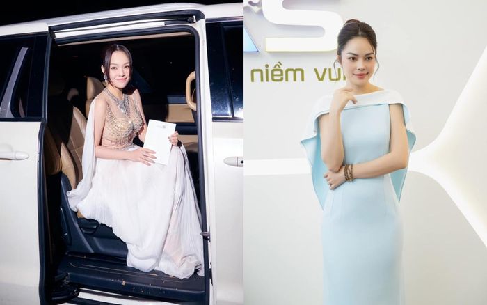 Dương Cẩm Lynh luôn chỉn chu, chuyên nghiệp mỗi khi xuất hiện trước công chúng. Ảnh: FBNV