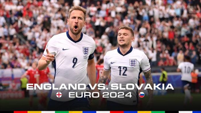 Anh đã vượt qua Slovakia để vào tứ kết gặp Thụy Sĩ