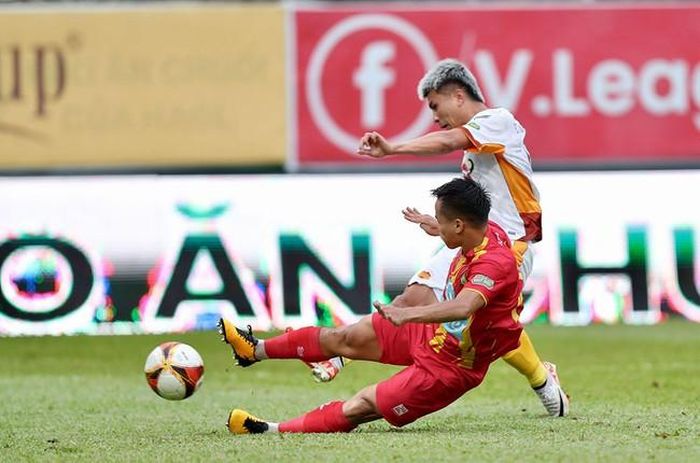 HAGL ghi bàn kém thứ 2 giải đấu nhưng thoát hiểm khá ngoạn mục ở mùa giải năm nay. Ảnh: VPF