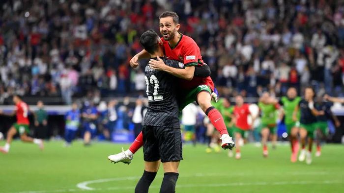 Thủ thành Diogo Costa góp công rất lớn trong chiến thắng của Đội tuyển Bồ Đào Nha. Ảnh: UEFA