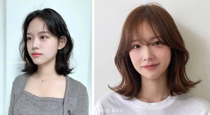 Cũng là kiểu tóc ngắn ngang vai, tuy nhiên phần đuôi tóc sẽ được uốn xòe ra hai bên. Kiểu tóc này phù hợp cho những cô nàng yêu thích sự thanh lịch nhưng không kém cá tính.
