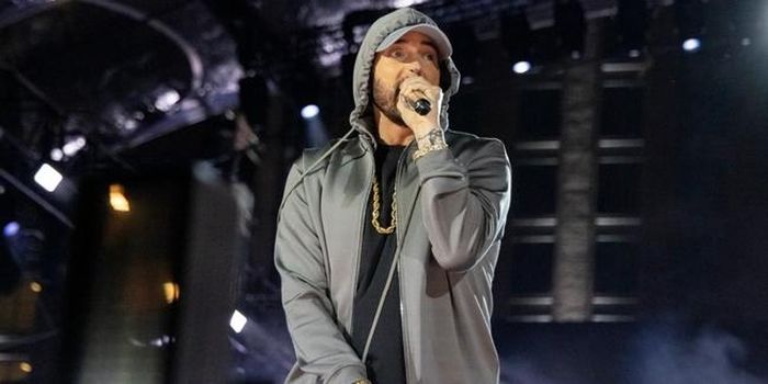 Rapper người Mỹ Eminem. Ảnh: Getty Images
