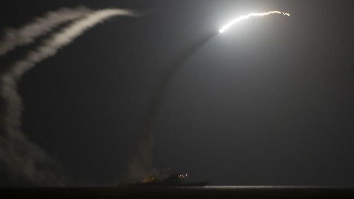 Tên lửa hành trình Tomahawk. Ảnh minh họa: AFP