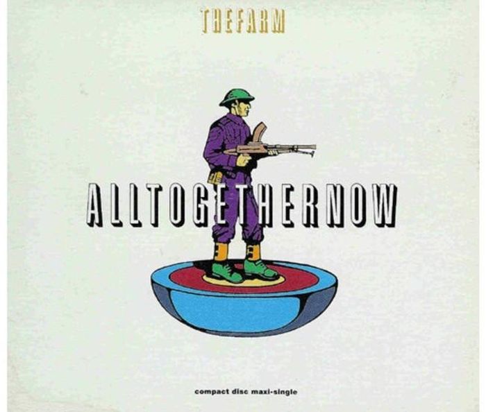 Bìa đĩa đơn “All Together Now” của The Farm