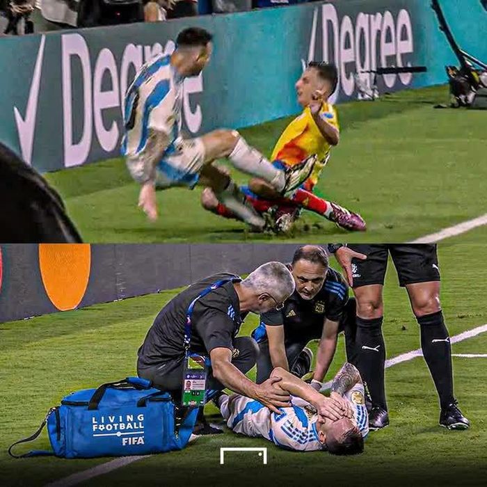 Tình huống chấn thương trước đó của Messi