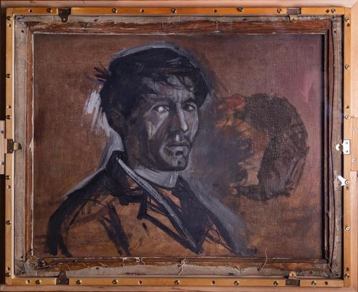 Bức chân dung tự họa mới được phát hiện của Norman Cornish