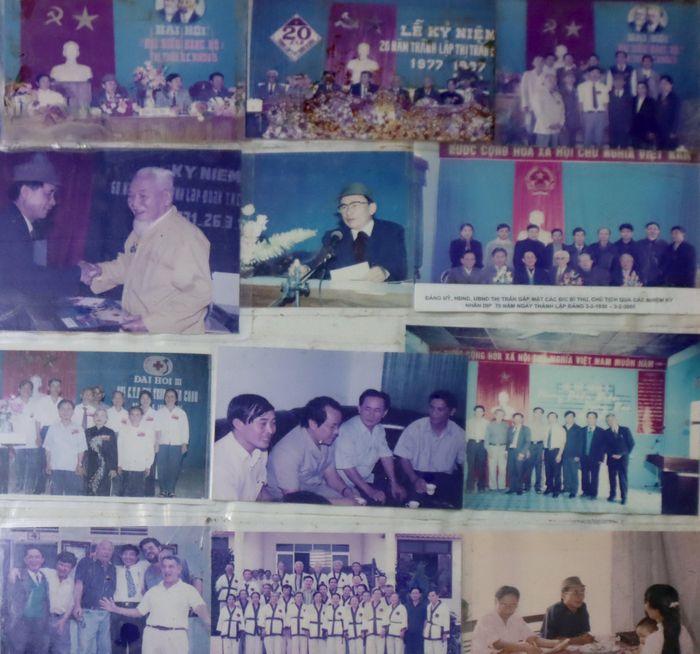 Những kỷ niệm đẹp trên mặt trận văn hóa của cựu chiến binh Cao Đức Đồng. Ảnh: NVCC
