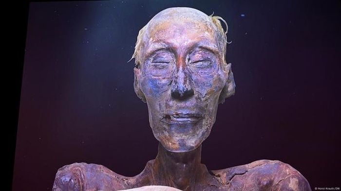 Xác ướp của Ramses II nằm trong Bảo tàng Quốc gia về Văn minh Ai Cập ở Cairo