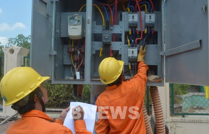 Lịch ngừng cung cấp điện Bình Định ngày mai 1/8 cập nhật mới nhất. Ảnh: Thành Chính/BNEWS/TTXVN