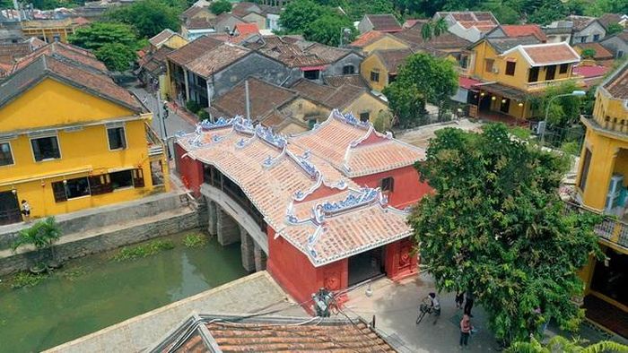 Diện mạo mới của Chùa Cầu. Ảnh: hoianheritage.net