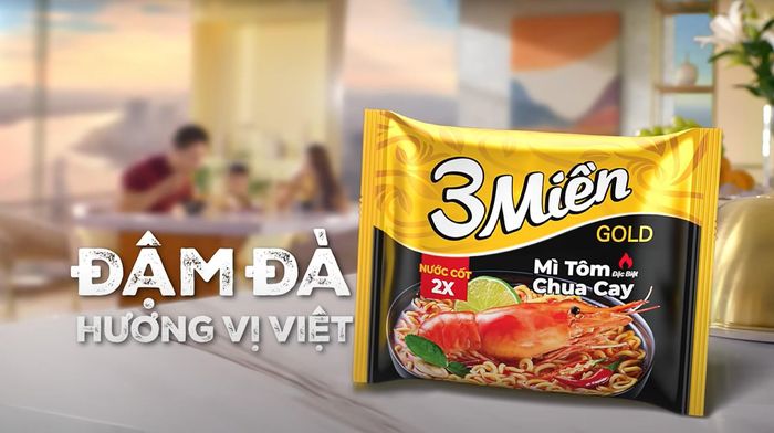 Mì 3 Miền 2X nước cốt đậm đà là lựa chọn cho cả gia đình