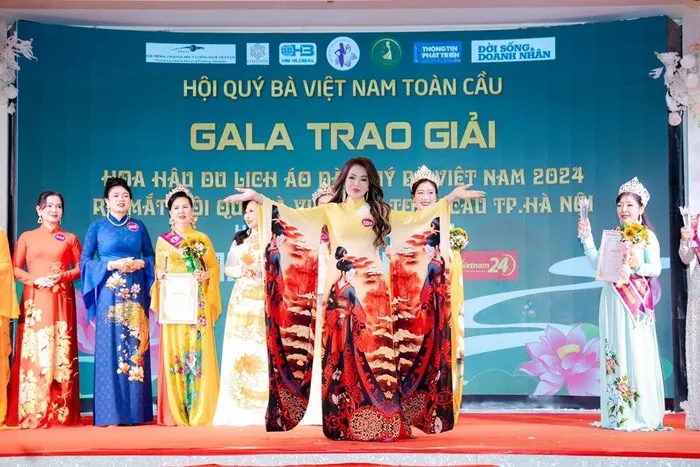 Hoa hậu Du lịch Áo dài Quý bà Việt Nam 2024 đã tìm thấy chủ nhân-3