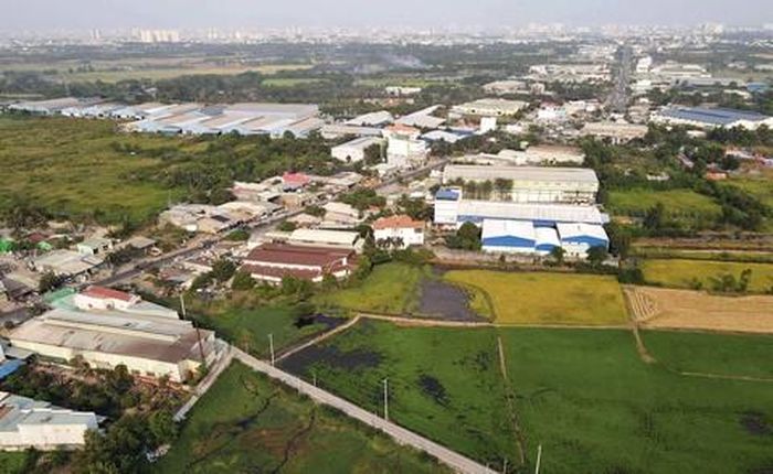 Đất nông nghiệp xen cài đất ở và đất phi nông nghiệp khác tại huyện Bình Chánh