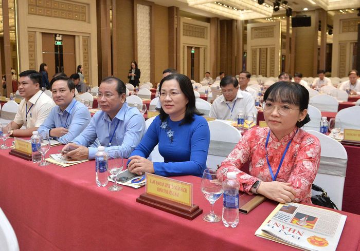 Các đại biểu dự hội nghị. Ảnh: Hồ Long