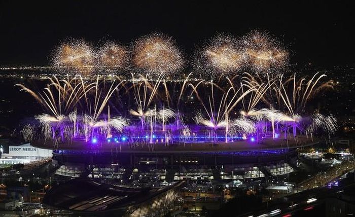 Bế mạc Olympic Paris 2024 - bữa tiệc của âm thanh và ánh sáng. Ảnh: THX/TTXVN