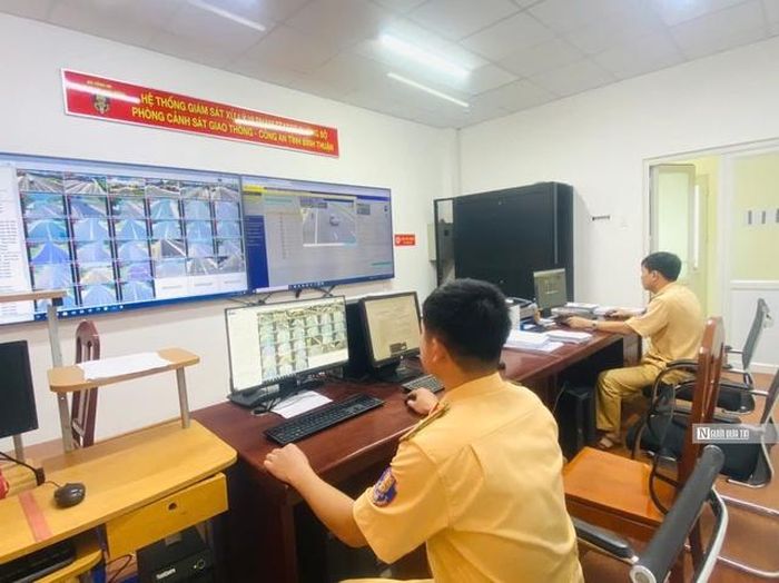 Ghi nhận hành vi vi phạm tại Trung tâm giám sát.
