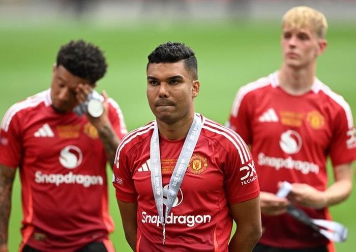Casemiro đã chơi hay ở trận tranh cúp Community Shield dù MU thất bại