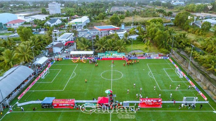Những hình ảnh đẹp từ flycam của giải S7 Cà Mau Open Phước Thành Amis diễn ra vào tháng 4/2024.
