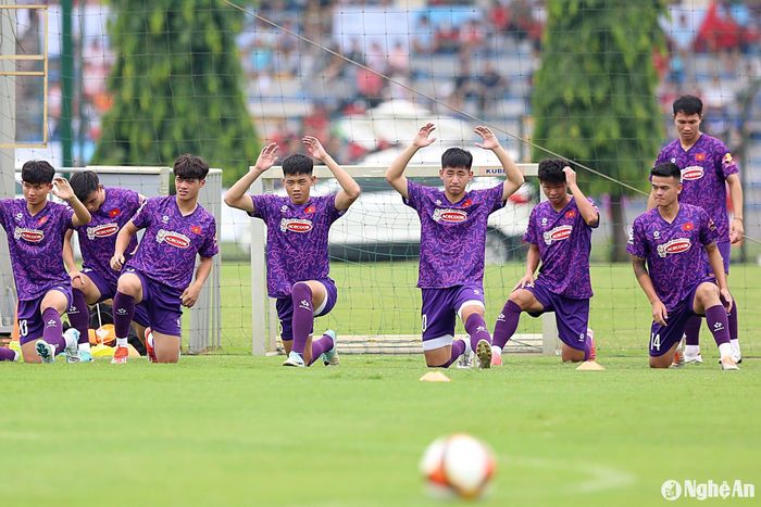 Qua đó, chuẩn bị cho 2 sự kiện quan trọng trong năm 2025 là Vòng loại U23 châu Á 2026 và SEA Games 33. Ảnh: Hải Hoàng