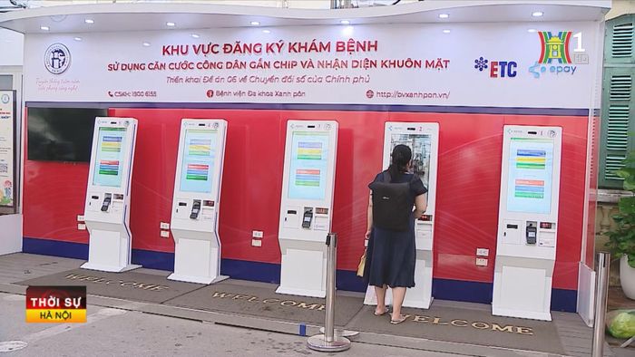 Ki-ốt y tế tự phục vụ.