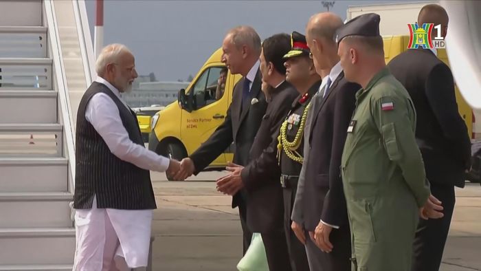 Thủ tướng Narendra Modi thăm Ba Lan.