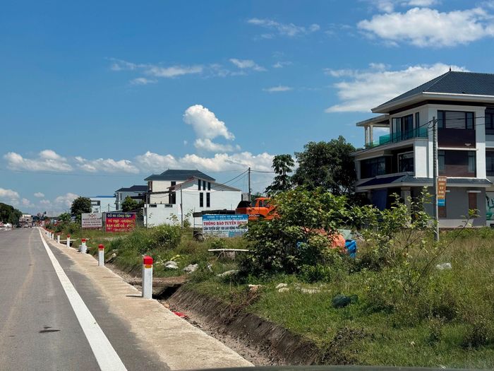 Dự án Khu đô thị mới Đồng Dâu tại xã Tràng Sơn (Đô Lương). Ảnh: Nguyễn Hải