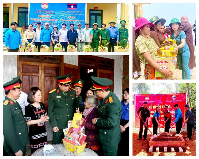  Thắm tình Việt - Lào trên biên giới 